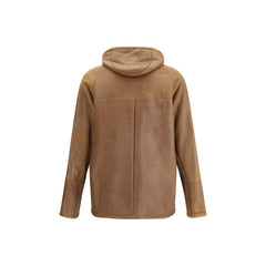 Salvatore Santoro Brown Leather Coat