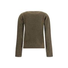 P.A.R.O.S.H. Green Raccoon Fur Sweatshirt