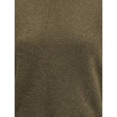 P.A.R.O.S.H. Green Raccoon Fur Sweatshirt