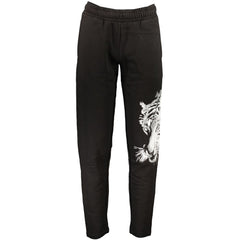 Cavalli Class Black Cotton Pant