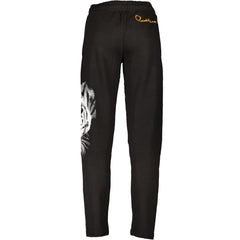 Cavalli Class Black Cotton Pant