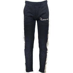 Cavalli Class Blue Cotton Pant