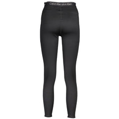 Calvin Klein Black Polyester Pant
