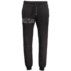 Cavalli Class Black Cotton Pant