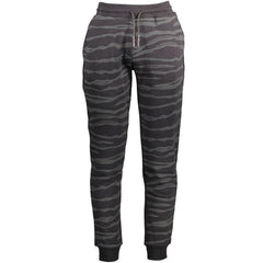 Cavalli Class Black Cotton Pant