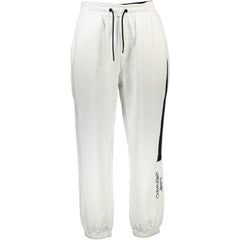 Calvin Klein White Cotton Pant