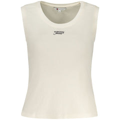 Tommy Hilfiger Beige Cotton Tank Top
