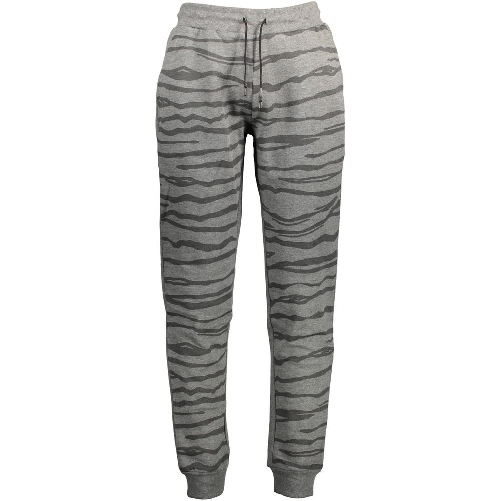 Cavalli Class Gray Cotton Pant