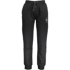 La Martina Black Cotton Pant
