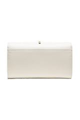 PINKO White Leather One Simply Love Mini Bag