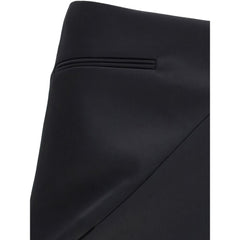 Courrèges Black Triacetate Mini Skirt