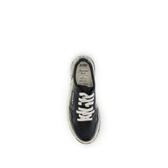 Autry Black Leather Low Top Sneakers