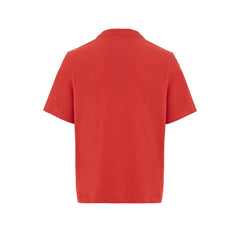 Maison Kitsuné Red Cotton T-Shirt