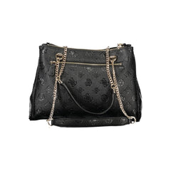 Guess Jeans Black Polyethylene Handbag