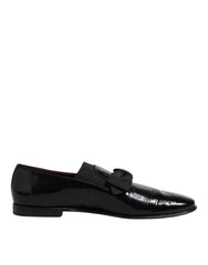 Dolce & Gabbana Leather Loafers Men Formal Dress Shoes