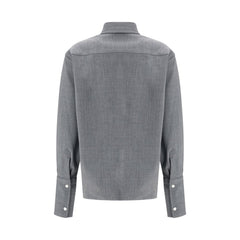 The Latest Gray Denim Shirt