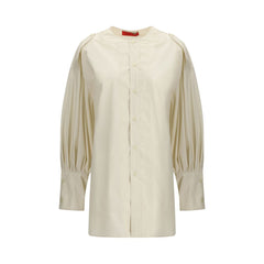 The Latest Cream Cotton Blouse
