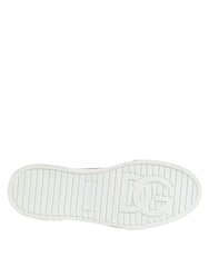 Dolce & Gabbana Multicolor Cotton High Top Men Sneakers Shoes