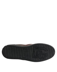 Dolce & Gabbana Multicolor Cotton Low Top Slip On Men Sneakers Shoes