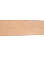 Dolce & Gabbana Burgundy Leather Gold Metal Buckle Women Belt