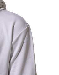 Dolce & Gabbana White Sacred Heart Hooded Sweatshirt Sweater