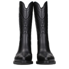 Christian Dior Black Cotton Boots