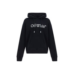 Off-White Black Cotton Sweatshirt