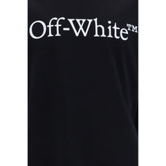 Off-White Black Cotton T-Shirt