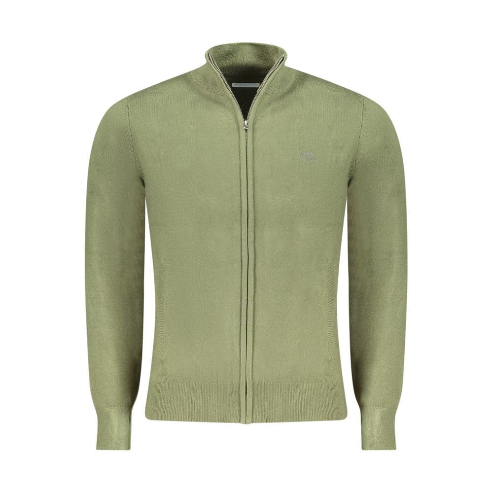 North Sails Green Nylon Sweater