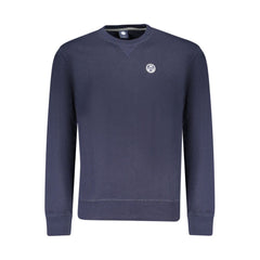 North Sails Blue Cotton Men's Sweatshirt