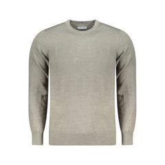 North Sails Gray Acrylic Men Sweater
