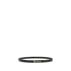 Tom Ford Black Leather Regular Belt