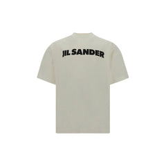 Jil Sander White Cotton T-Shirt