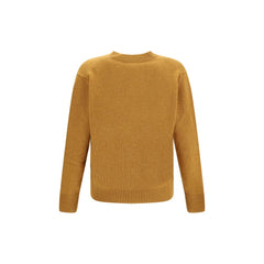 Brooksfield Yellow Fleece Wool Cardigan