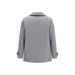Brooksfield Gray Wool Coat