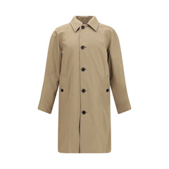 Burberry Brown Cotton Coat