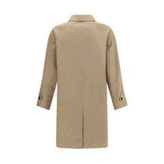 Burberry Brown Cotton Coat