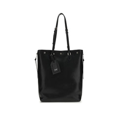 Dolce & Gabbana Black Calf Leather Bos Taurus Shoulder Bag