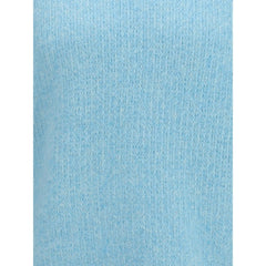 Sunflower Light Blue Alpaca Vicugna Pacos Sweatshirt