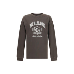 Dolce & Gabbana Brown Cotton Sweatshirt