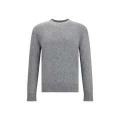 Dolce & Gabbana Gray Fleece Wool Sweatshirt