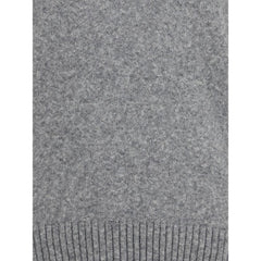 Dolce & Gabbana Gray Fleece Wool Sweatshirt