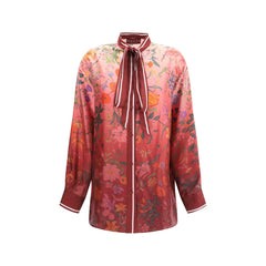 Gucci Multicolor Silk Pattern Shirt