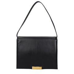 Jil Sander Black Leather Shoulder Bag