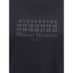 Margiela Black Cotton T-Shirt