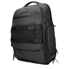 Piquadro Gray Fabric Backpack