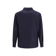 ZEGNA Blue Wool Clothing