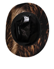 Dolce & Gabbana Multicolor Cotton Blend Fedora Capello Men Hat