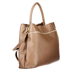 Twinset Brown Polyethylene Women Handbag