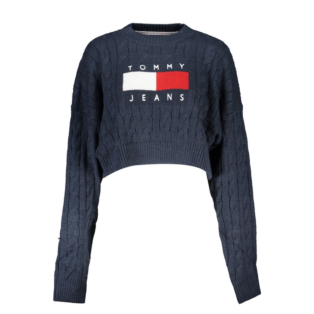 Tommy Hilfiger Blue Polyester Sweater